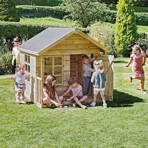 5ft x 5ft Wooden Garden Playhouse
