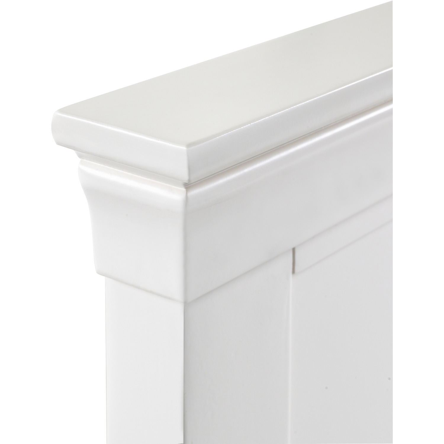 Clermont Bed - Light Grey Double