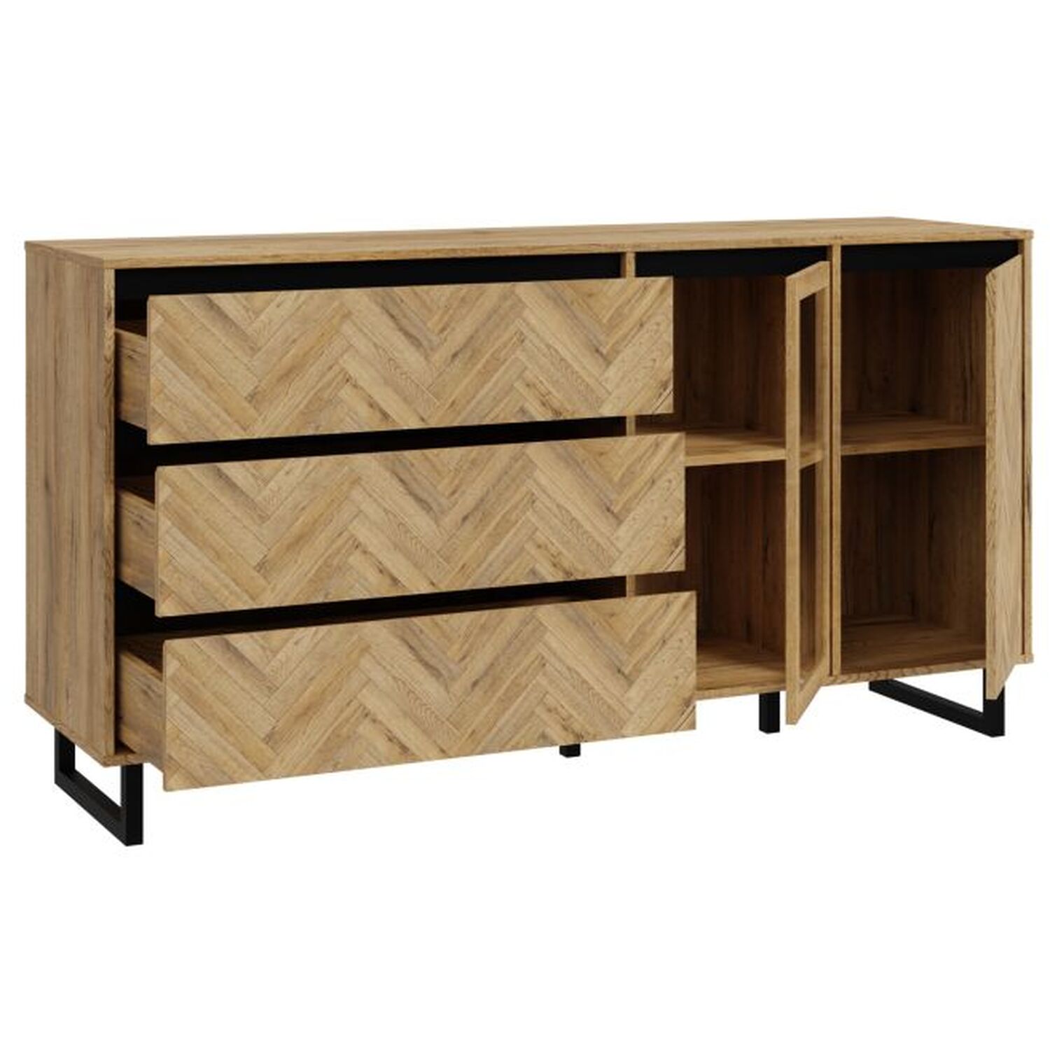 Nickomedes Sideboard - Brown