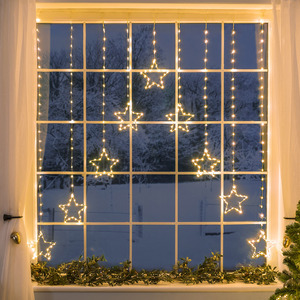Christmas Star Curtain Light