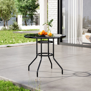 Tempered Glass Garden Table