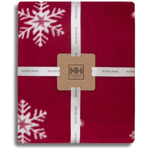 Matris Home Christmas Throw Blanket