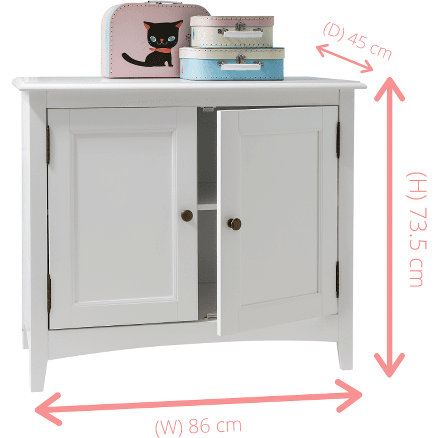 Moro Underbed Storage Unit - White