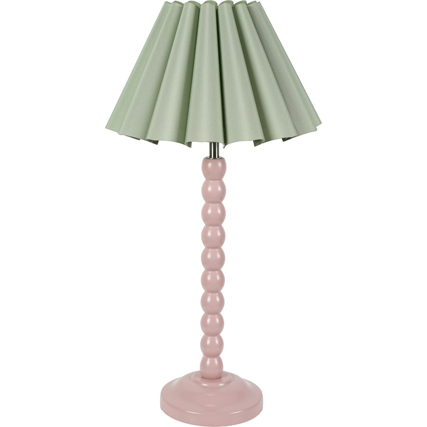 Image of Bobbins Rose Pink Table Lamp with&hellip;
