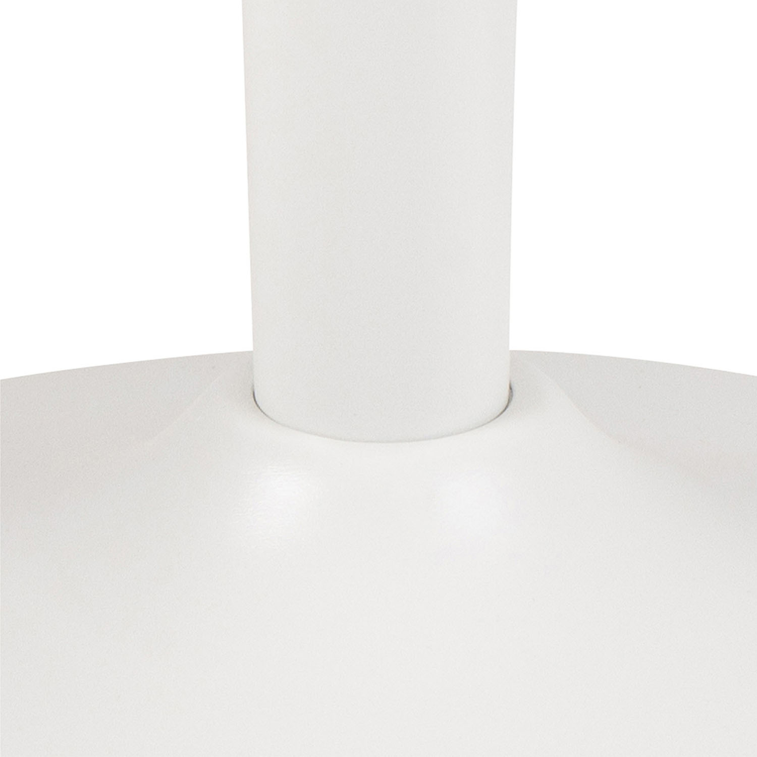 Malta Ceramic Round Coffee Table - White