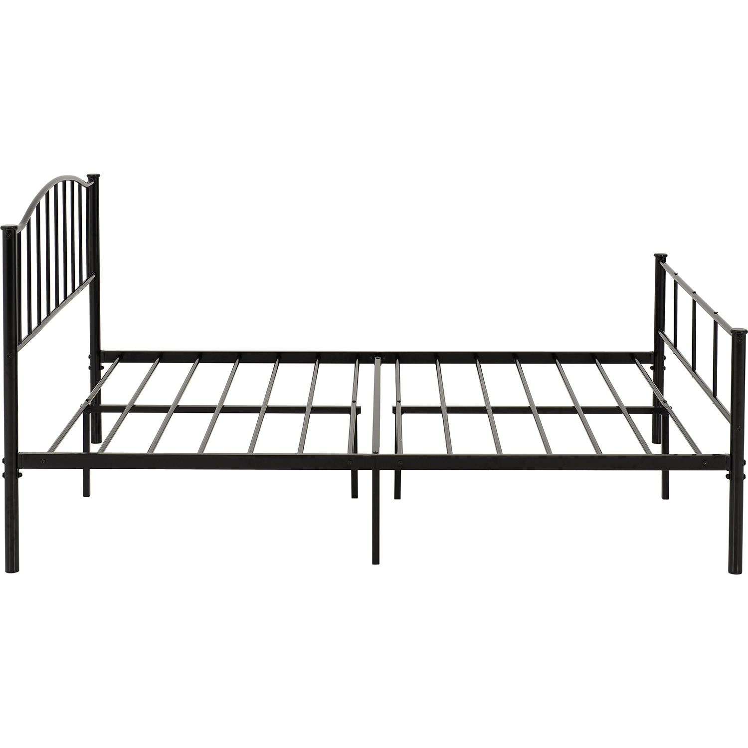 Newton 4 6 Double Bed - Black