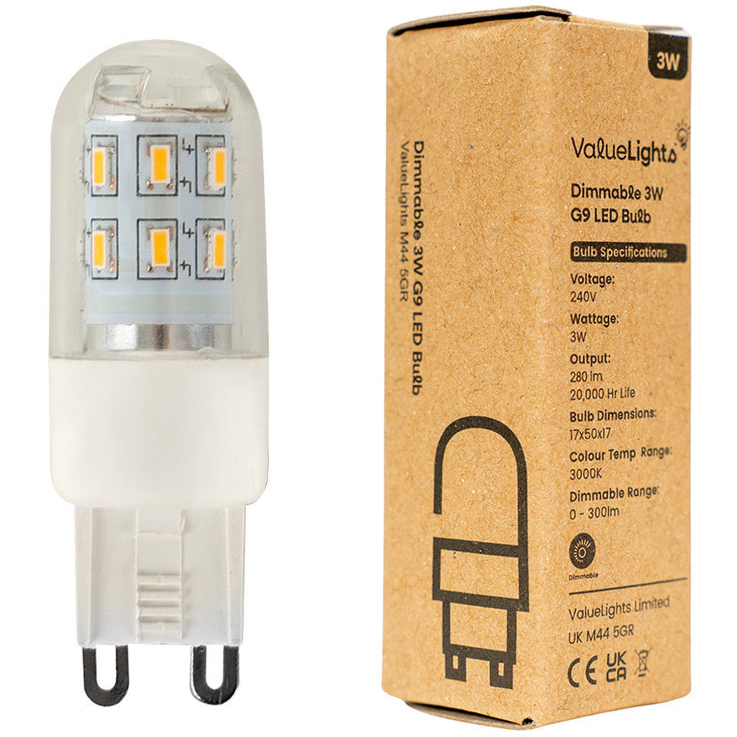 Image of 10 Pack G9 Clear Capsule LED&hellip;