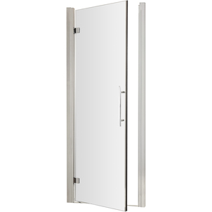 8mm Toughened Safety Glass Hinged Shower Door Chrome 800mm