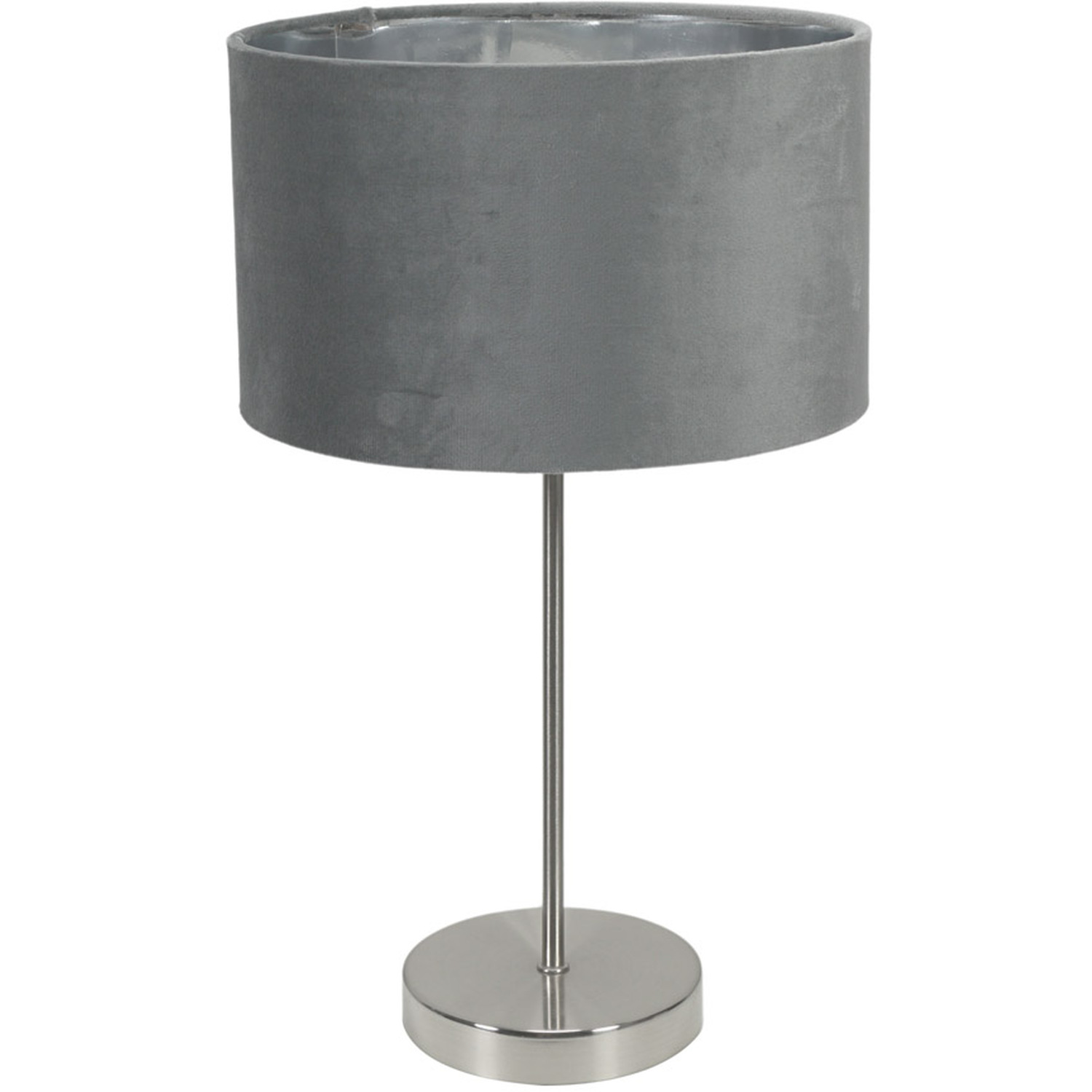 Image of Charlie Chrome Stem Table Lamp with&hellip;