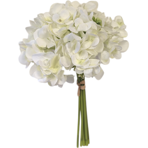 Artificial Budding Hydrangea Bouquet 28cm
