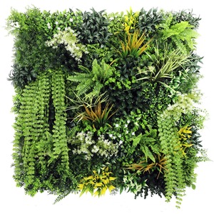 Premium Artificial Green Plant Living Wall Panel Amazon