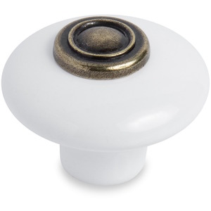 Round Stepped Cabinet Knob