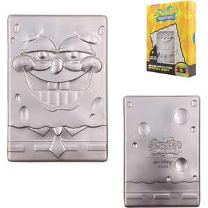 SpongeBob SquarePants 25th Anniversary .999 Silver Plated Ingot