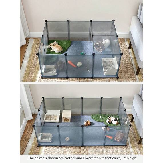SONGMICS Pet Playpen for Small Animals