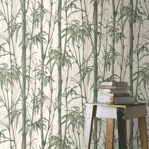 Bamboo Wallpaper Jungle Textured Vinyl