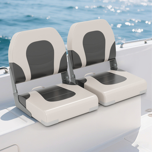 2 Pack Boat Seat Folding Captain Boat Chair