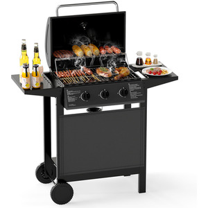 3-Burner Propane Gas Grill