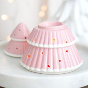 Festive Star Cutout Oil Burner For Cozy Holiday Scents