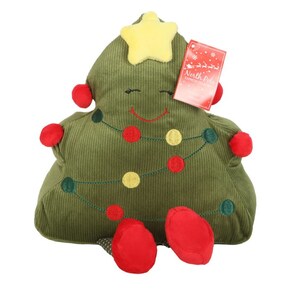 Smiling Christmas Tree Doorstop For Festive Cheer