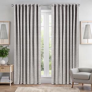 Triple Weave Soft Drape Geometric Aztec Print Ring Top Blackout Curtains