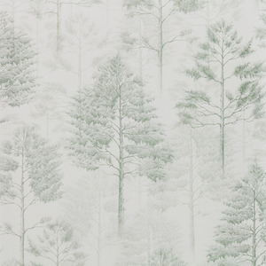 Woodland Whisper Wallpaper in Sage Green