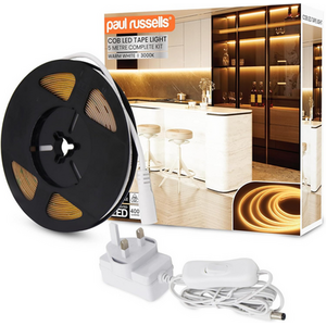 25W, COB LED Strip, 5 Metre, 400LM,NON-DIM,3000K,IP20