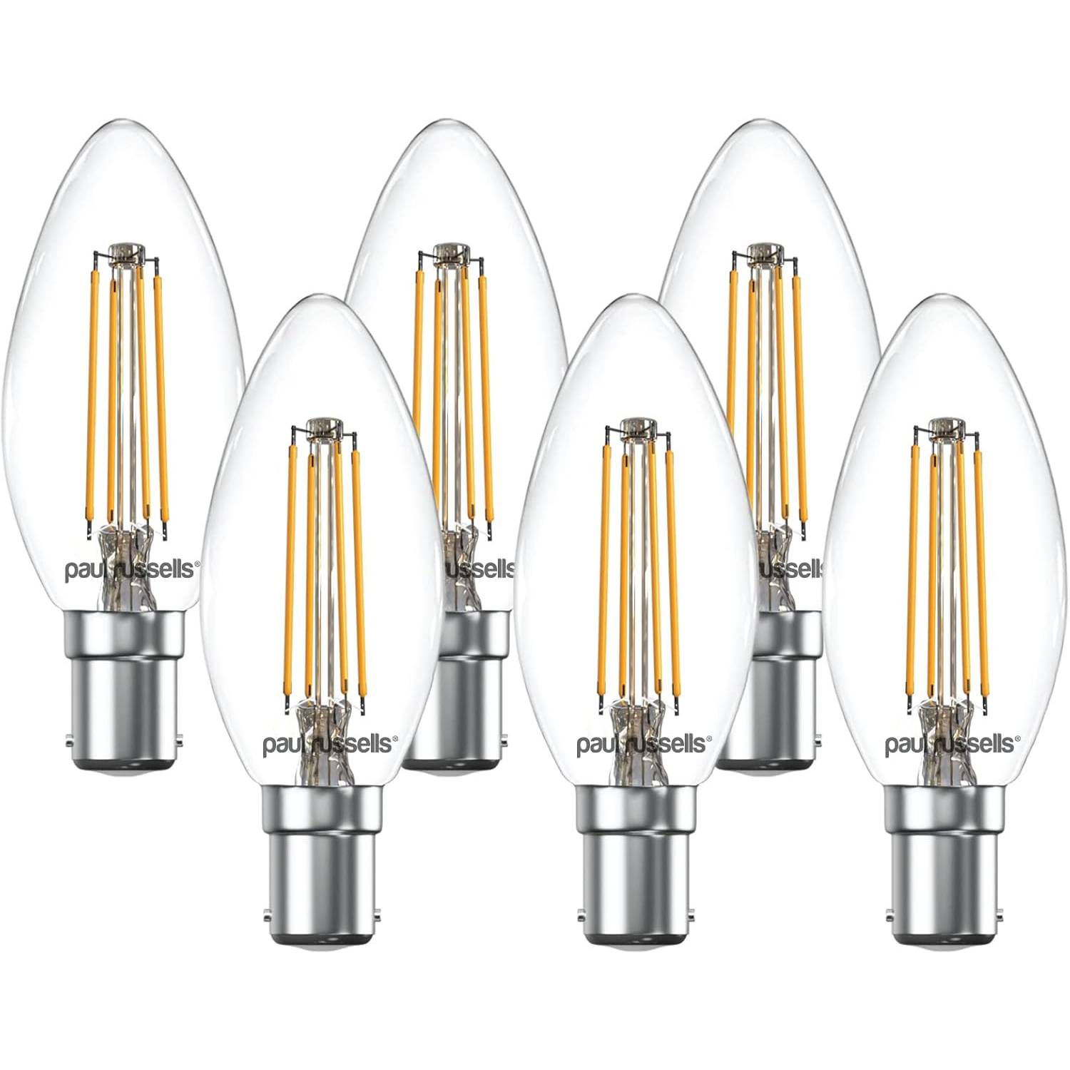 Image of 4.5W LED Filament, candle, B15, 470lm,&hellip;