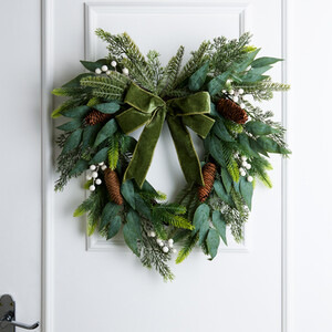 Christmas Heart Wreath