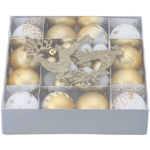 40-Piece Ornaments for Christmas Tree Decorations