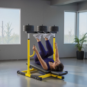 SPORTNOW Vertical Leg Press Machine, 300 kg Capacity