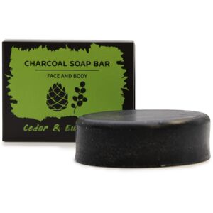 Charcoal Soap 85g Eucalyptus  Cedarwood