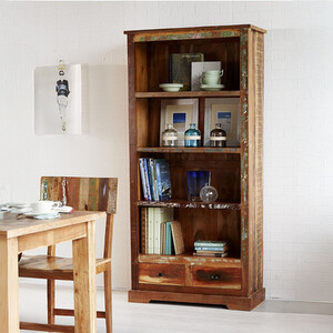 Reclaimed Boat Large Bookcase