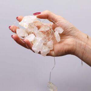 Gemstone Enchantment Lights Rock Quartz