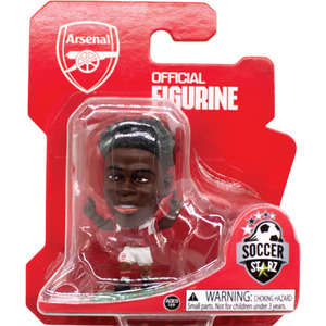 SoccerStarz Arsenal Bukayo Saka Home Kit  Classic Kit 5cm Figure