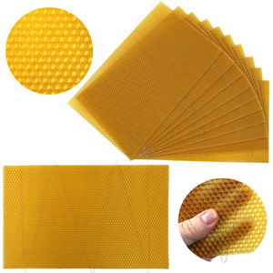 National Beehive Wired Wax Foundation Sheets