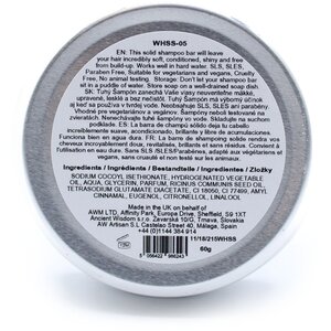 Wild Hare Cherry Bonbon Solid Shampoo Nourishing Revitalizing