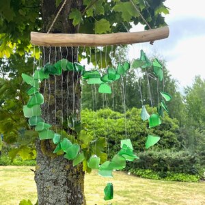 Love Chime - Green Garden  Patio Wind Chime for Peaceful Decor