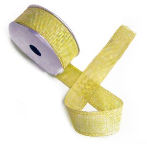 Natural Texture Ribbon Latte Gift Wrap Decor