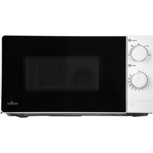 White 700W 20L Microwave