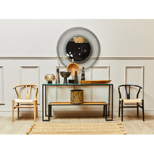 Farran Silver Finish Sun Wall Mirror