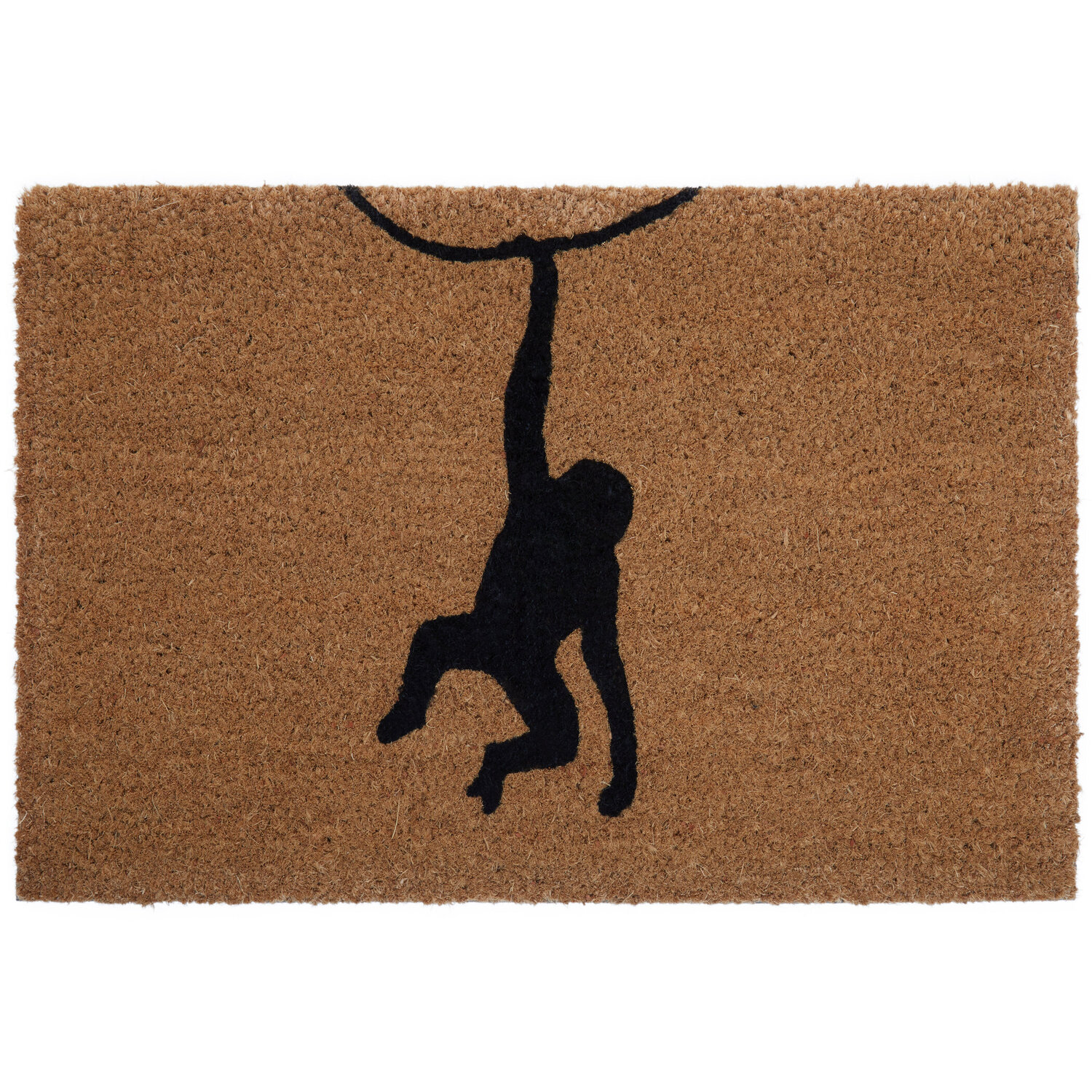 Maison By Premier Filta Tree Monkey Doormat - Black