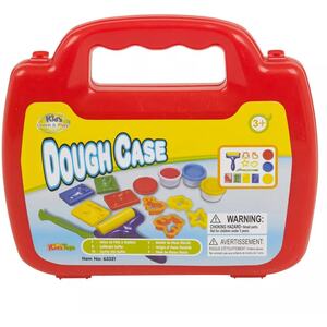 Kids Dough Craft Set with Carry Case - Multicoloured - Set of 13