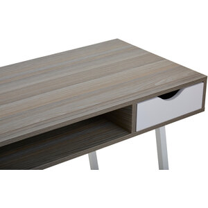 Bradbury Two Drawer Light Oak Veneer Desk