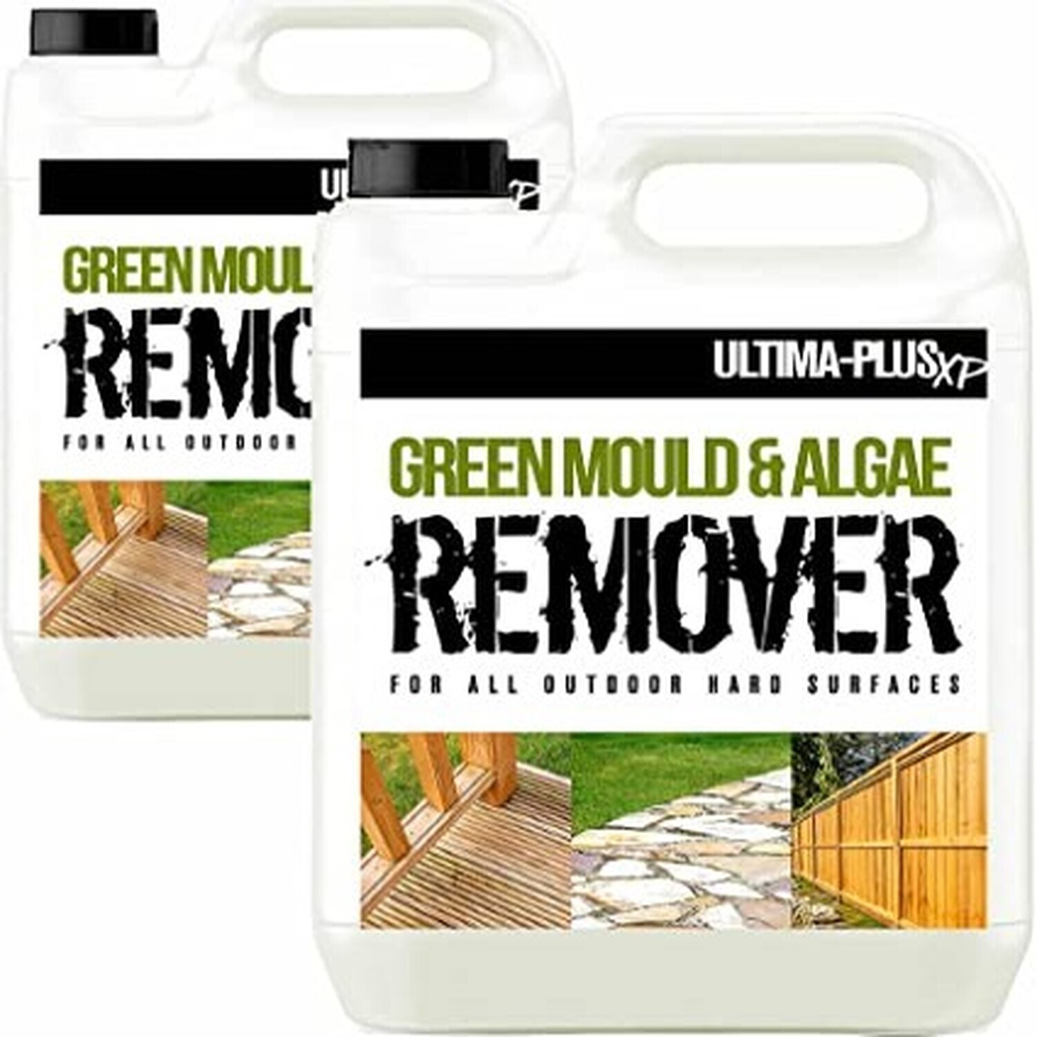 Ultima Plus XP 10L Patio Cleaner And Green Mould And Algae Remover - White