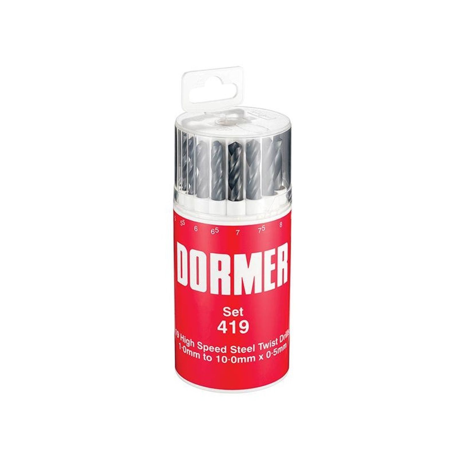 Dormer A191 High Speed Steel Drill Set - Metric - Multi Colour
