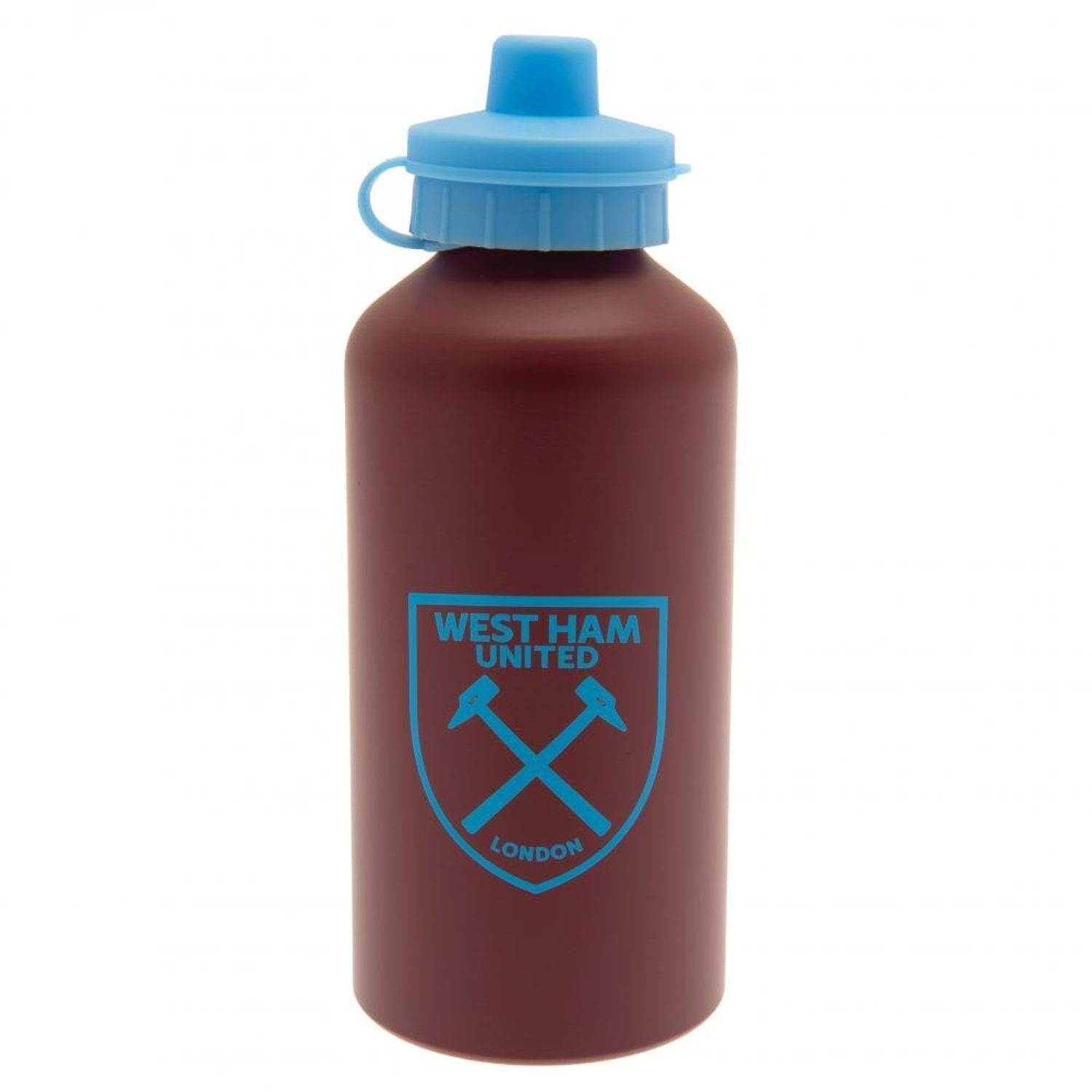 West Ham United Fc Matte Bottle - Claret Red/Sky Blue