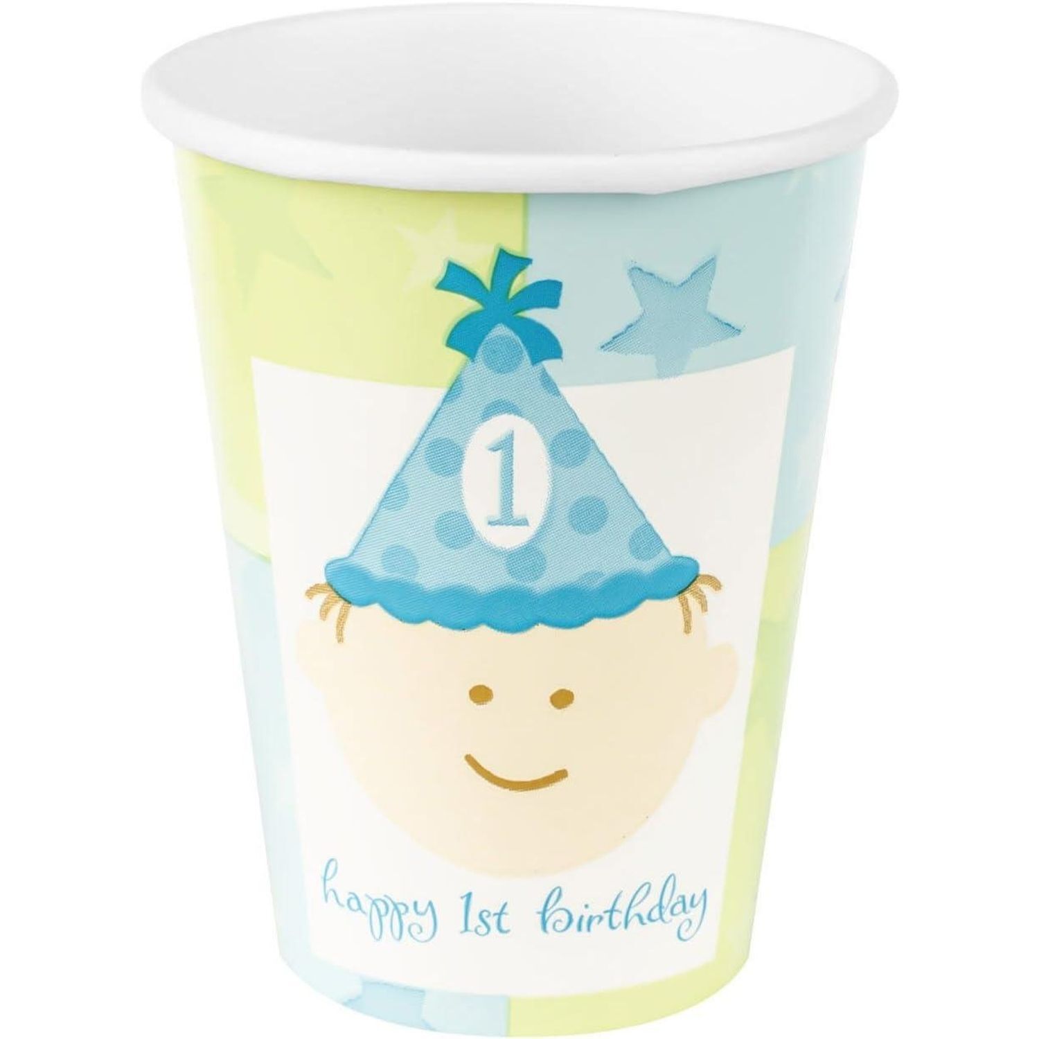 Image of Amscan 1st Birthday Party Cup (Pack&hellip;