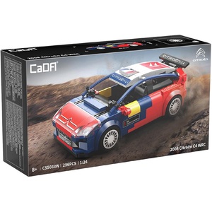 CaDa 2008 Citroen C4 WRC 296  Piece Construction Set