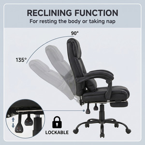 Ergonomic Swivel Office Chair with Adjustable Height