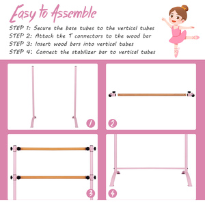 Adjustable Freestanding Dance Bar